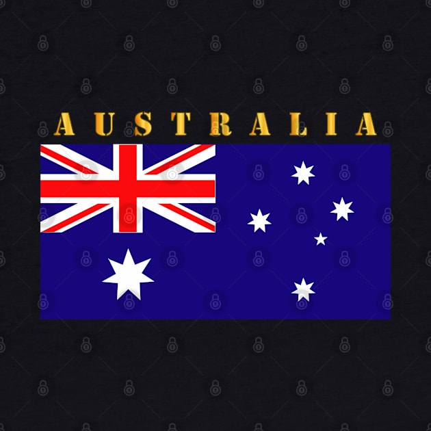 Flag - Australia w Txt by twix123844